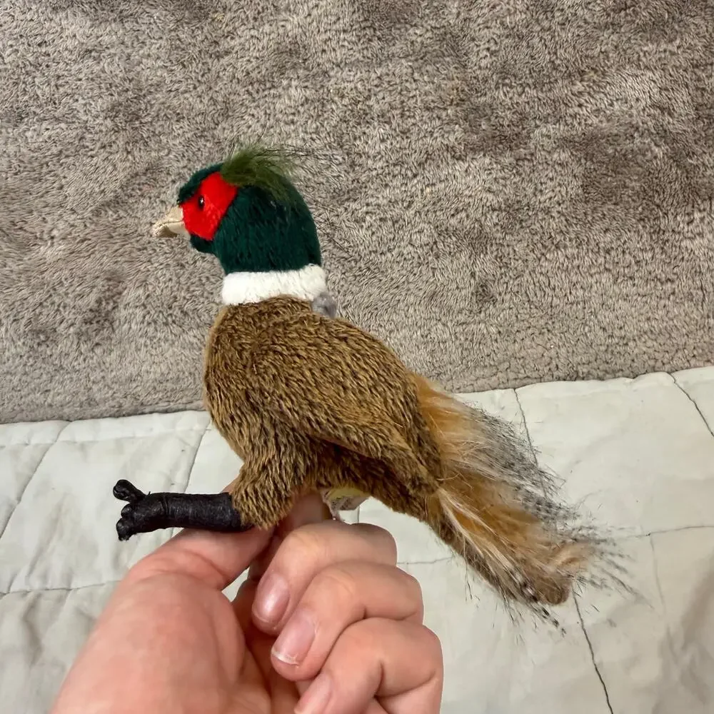 Folkmanis Mini Pheasant Finger Puppet READ